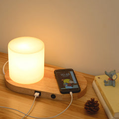 Creative Wireless Mobile Phone Charging Desk Lamp